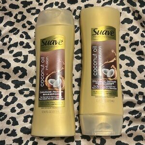 SUAVE Professionals Coconut Infused Damage Repair Shampoo & Conditioner Set*NEW*